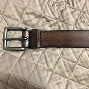 Abercrombie & Fitch dark brown belt